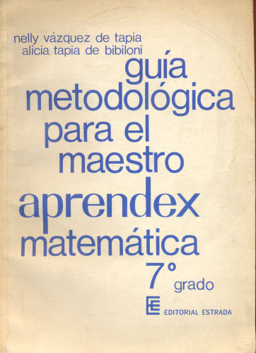 Gua metodolgica para el maestro