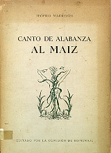 Canto de alabanza al maiz