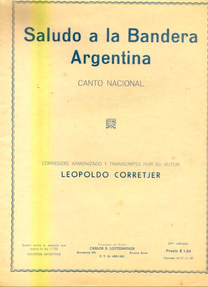 Saludo a la bandera argentina