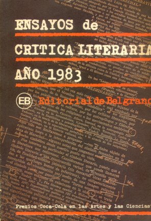 Ensayos de critica literaria