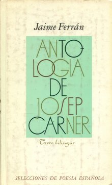 Antologia de Josep Carner