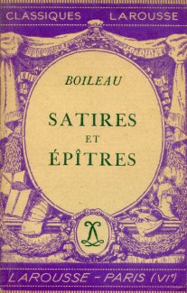 Satires et epitres