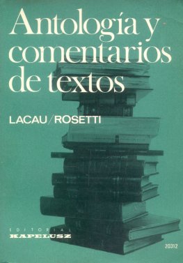 Antologia y comentarios de textos