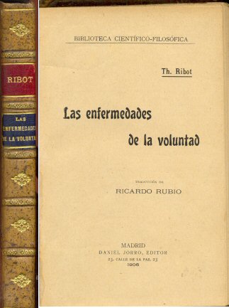 Las enfermedades de la voluntad