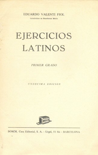 Ejercicios latinos