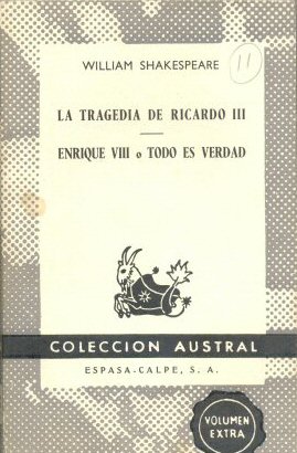 La tragedia de Ricardo III - Enrique VII o Todo es verdad