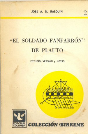 El soldado fanfarron de plauto