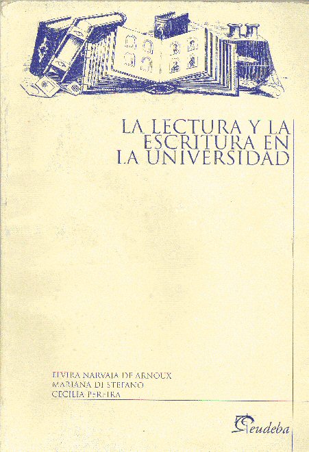 La lectura y la escritura en la universidad