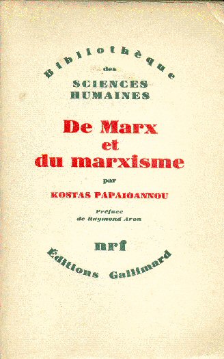 De Marx et du marxisme