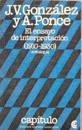 El ensayo de interpretacion (1910-1930)