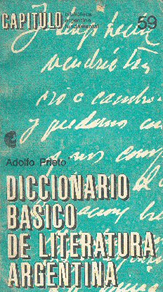 Diccionario bsico de literatura argentina