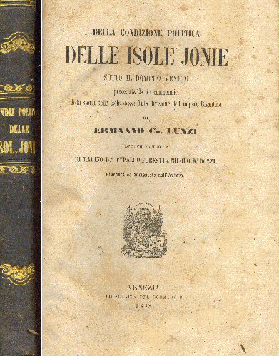 Della condizione politica Delle Isole Jonie