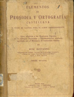 Elementos de prosodia y ortografa