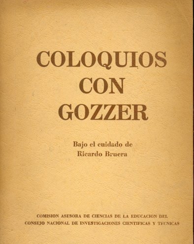 Coloquios con gozzer