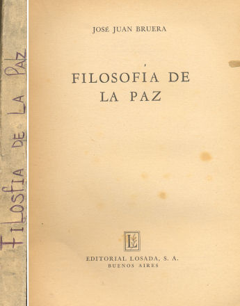 Filosofa de la Paz