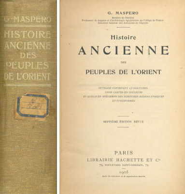 Histoire ancienne des peuples de L"Orient