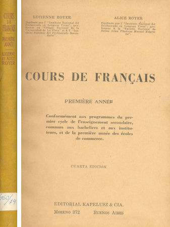 Cours de franais