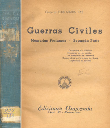 Guerra civiles - Memorias pstumas - Segunda Parte