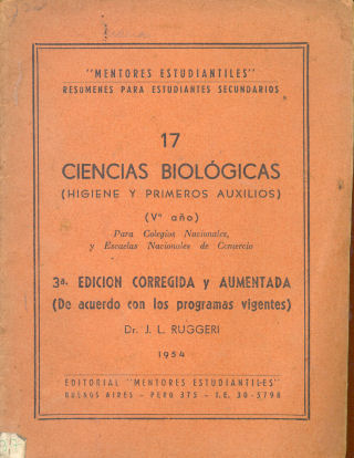 Ciencias Biolgicas 17 - Resumenes para estudiar secundarios