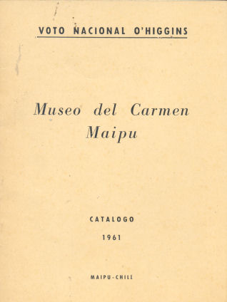 Catlogo - Museo del Carmen Maipu