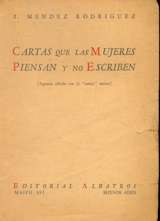 Cartas que las mujeres piensan y no escriben