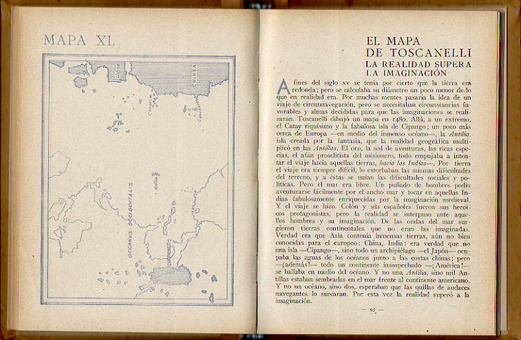 LA HISTORIA EN MAPAS. Con 49 mapas y un desplegable.