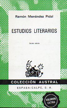 ESTUDIOS LITERARIOS. 10 ed.