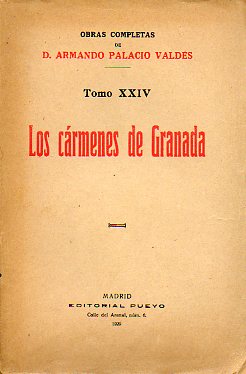 OBRAS COMPLETAS. Tomo XXIV. LOS CRMENES DE GRANADA.