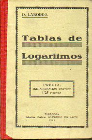 TABLAS DE LOGARITMOS. 4 ed.