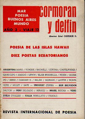 REVISTA: CORMOR�N Y DELF�N. Revista Planetaria de Poes�a. A�O 3. VIAJE 12.