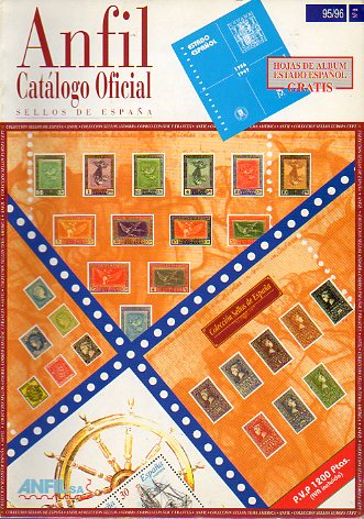 CATLOGO OFICIAL DE SELLOS DE ESPAA. 95/96.