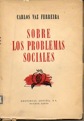 SOBRE LOS PROBLEMAS SOCIALES. 2 edicin.