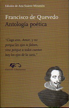 ANTOLOGÍA POÉTICA. Edición de Ana Suárez Miramón.