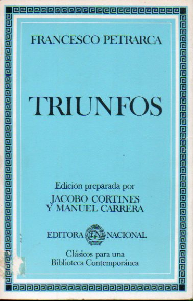 LOS TRIUNFOS. Edición de Jacobo Cortines y Manuel Carrera. Con sellos y marcas exp. biblioteca.