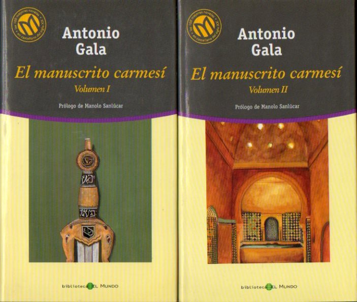 EL MANUSCRITO CARMES. 2 Vols. Prl. de Manolo Sanlcar.
