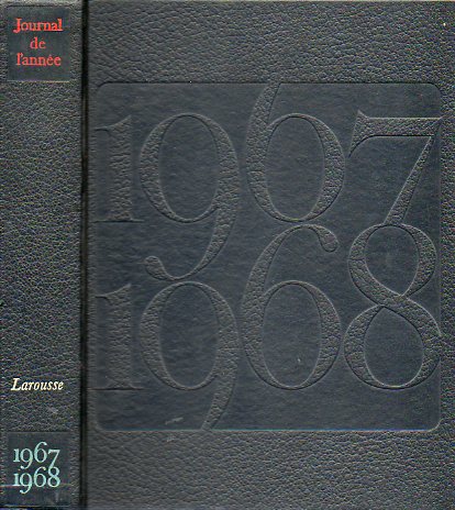 JOURNAL DE LANNE 1967-1968.