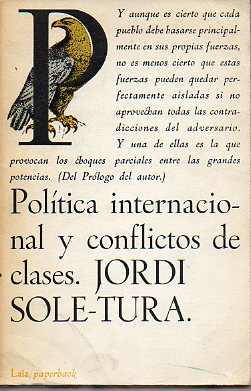 POLTICA INTRNACIONAL Y CONFLICTOS DE CLASES. 1 ed.