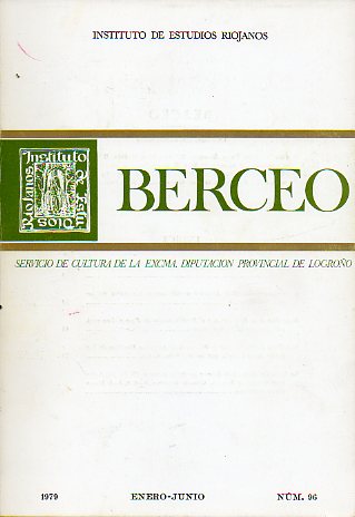Revista: BERCEO. N 96.