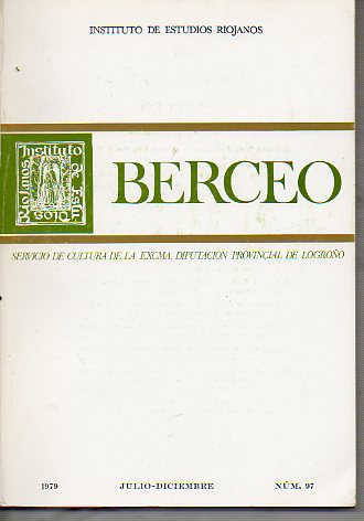 Revista: BERCEO. N 97.
