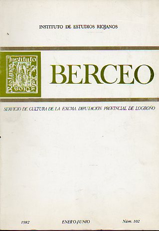 Revista: BERCEO. Nº 102.