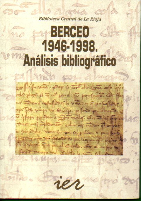 BERCEO. 1946-1998. ANLISIS BIBLIOGRFICO.