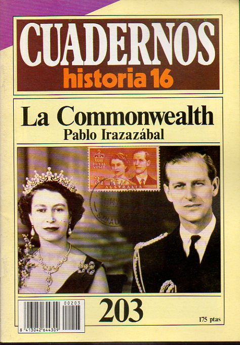 CUADERNOS HISTORIA 16. N 203. LA COMMONWEALTH.