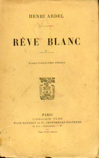 RVE BLANC. 25e d.