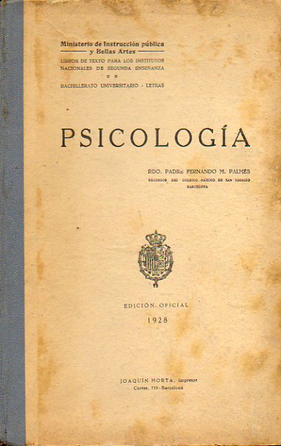 PSICOLOGA. Bachillerato Universitario. Letras.