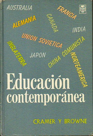 EDUCACIN CONTEMPORNEA. Primera edicin en espaol.