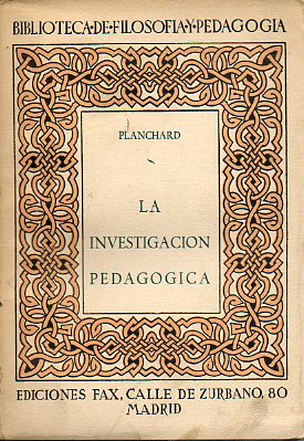 LA INVESTIGACIN PEDAGGICA. Objeto. Mtodos. Resultados.