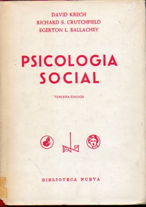 PSICOLOGA SOCIAL. 3  edicin.