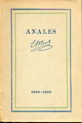 ANALES. 1948-1949.