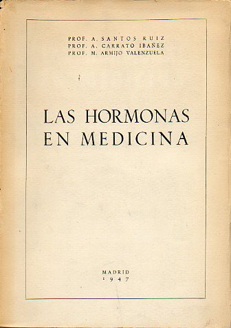 LAS HORMONAS EN MEDICINA.