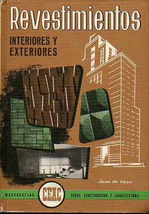 REVESTIMIENTOS INTERIORES Y EXTERIORES. 8 Edicin Reformada y Ampliada.
